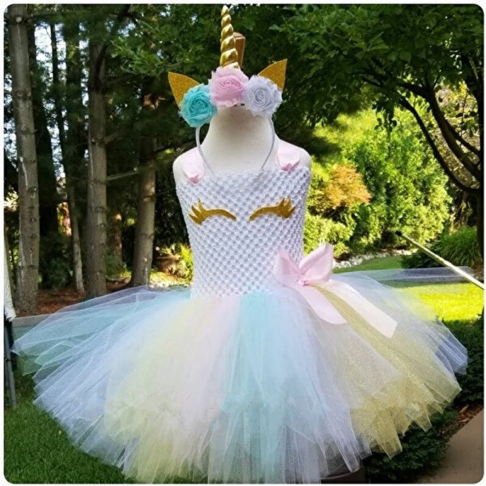 Bba New Trend Unicorn Kız Tütü Elbise,noel Doğum Günü,astar Yok,kız Kız Çocuk Elbise Fiyatı
