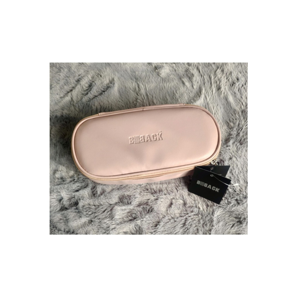 BBACK Oval Fermuarlı Kalem Kutusu Suni Deri Uçuk Pembe Kalemlik (Kalem Kutusu) Fiyatı