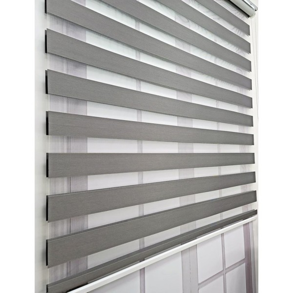 BBB Brillant Zebra Stor Perde Gri MZ510 - 180 x 200 cm Stor Perde Fiyatı