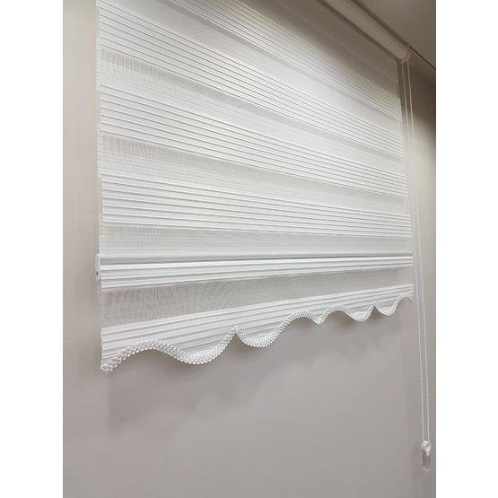 BBB MZ480 Pliseli Beyaz 190x260 Stor Zebra Perde