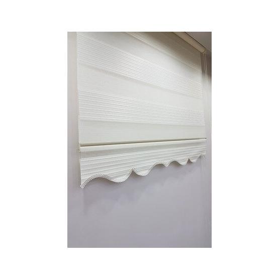 BBB MZ481 Pliseli Ekru 140x200 Stor Zebra Perde
