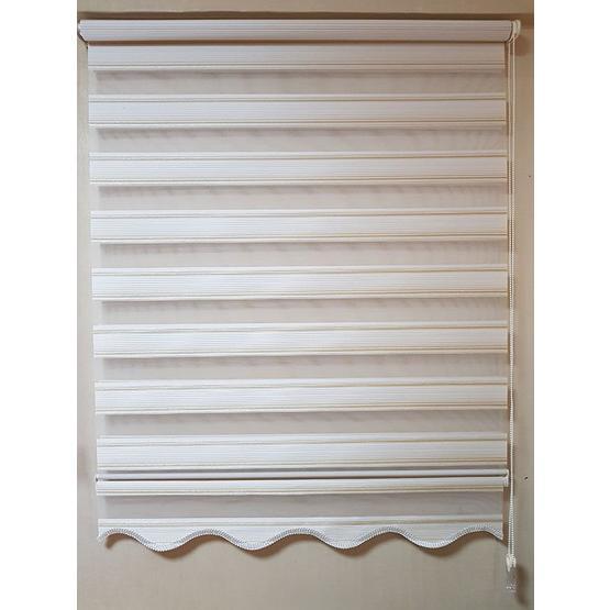 BBB MZ481 Pliseli Ekru 140x200 Stor Zebra Perde