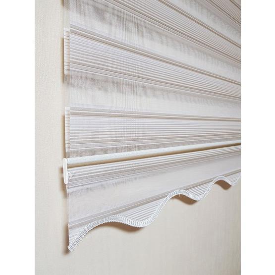 BBB MZ481 Pliseli Ekru 140x200 Stor Zebra Perde