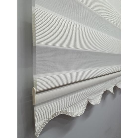 BBB MZ484 Mikro Pliseli Zebra Krem 110x200 cm Stor Perde