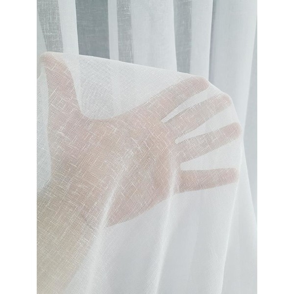 BBB Naturel Keten Tül Perde Ekru 1'e 2,5 Pileli ET3014 100 x 260 cm Tül Perde Fiyatı