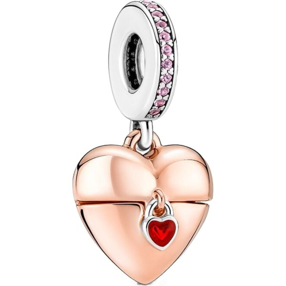 Bbl Aşk Itirafı Kalp Madalyon 380795C01 (Yurt Dışından) - Rose Gold - 12,5 mm Bijuteri Kolye Fiyatı