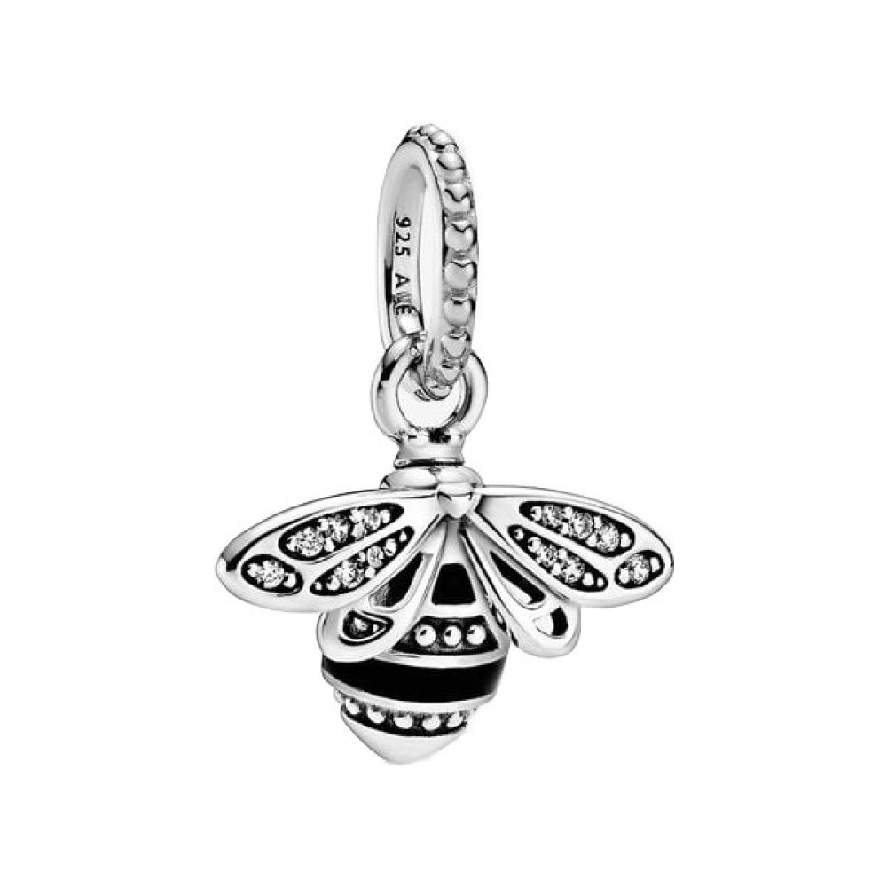Bbl Işıltılı Kraliçe Arı Kolye Ucu 398840C01 (Yurt Dışından) - Gümüş - 11,8 mm Bijuteri Kolye Fiyatı