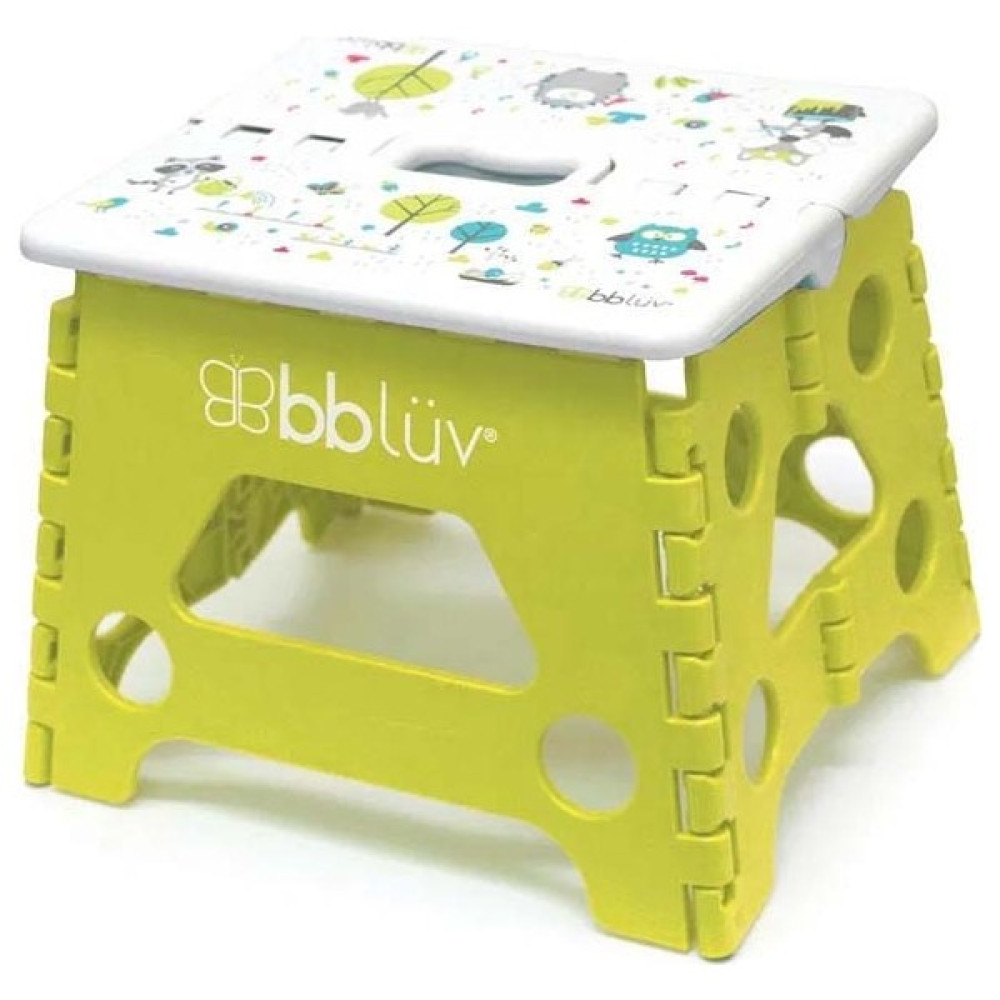 Bblüv Step Katlanabilen Eğitici Basamak - Tek Beden - Yeşil Bebek Banyo-Tuvalet Fiyatı