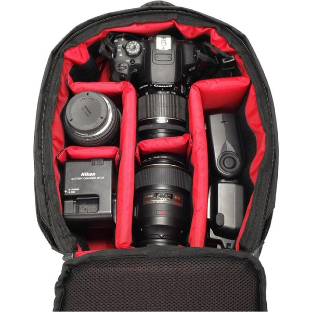 Bbox Canon Dslr Makinaları Için Unisex 6611 Kırmızı-Siyah Sırt Çantası Çantalar Fiyatı