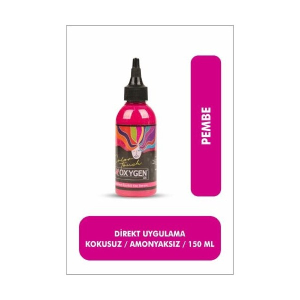 Bboxygen Pembe Bitkisel Içerikli Renkli Saç Boyası 150 Ml | Color Touch Saç Boyası Fiyatı