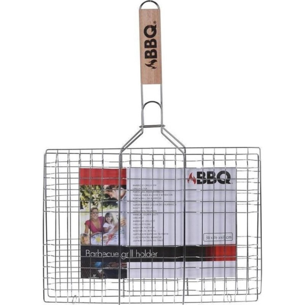 Bbq Mangal Izgarası Dikdörtgen Ahşap Saplı 24*34cm 382gr Mangal & Barbekü Malzemeleri Fiyatı
