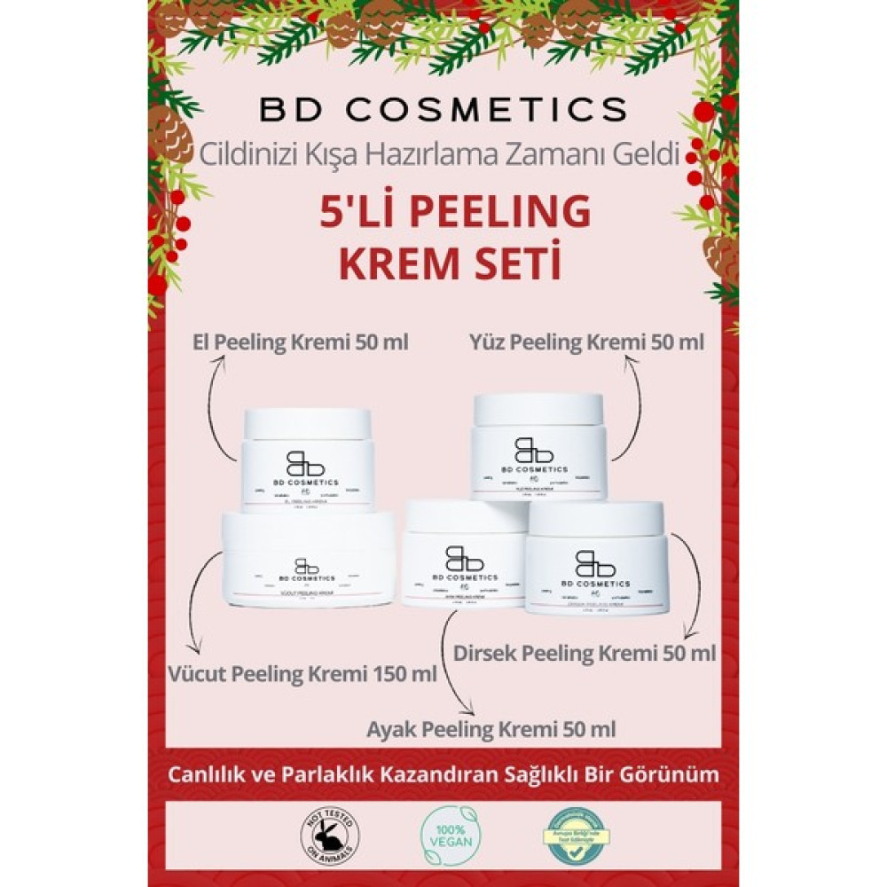 Bd Cosmetics Kışa Hazırlık Peeling seti - Bd Cosmetics Peeling Seti Oto Boyaları Fiyatı