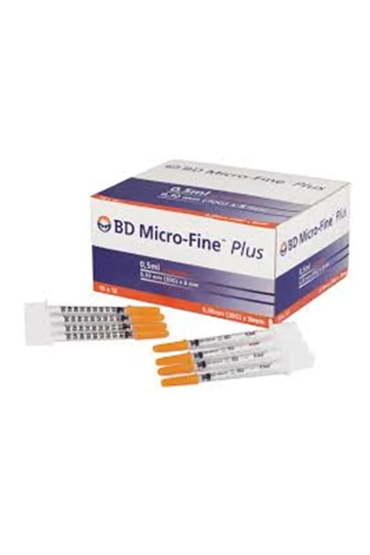 Bd Micro-fine Plus Enjektör Insülin 0.5 Ml 100 Adet (30g X 8mm)" Sağlık Fiyatı