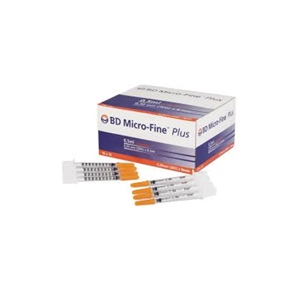 Bd Micro-fine Plus Enjektör Insülin 0.5 Ml 100 Adet (30g X 8mm) Sağlık Fiyatı