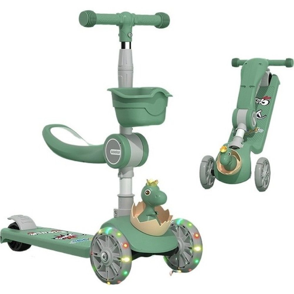 BD Scooter Kaygan Bir Scooter Üzerine Oturulabilir Veya Sürülebilir (Yurt Dışından) - Yeşil Açık Hava, Deniz ve Spor Oyuncakları Fiyatı
