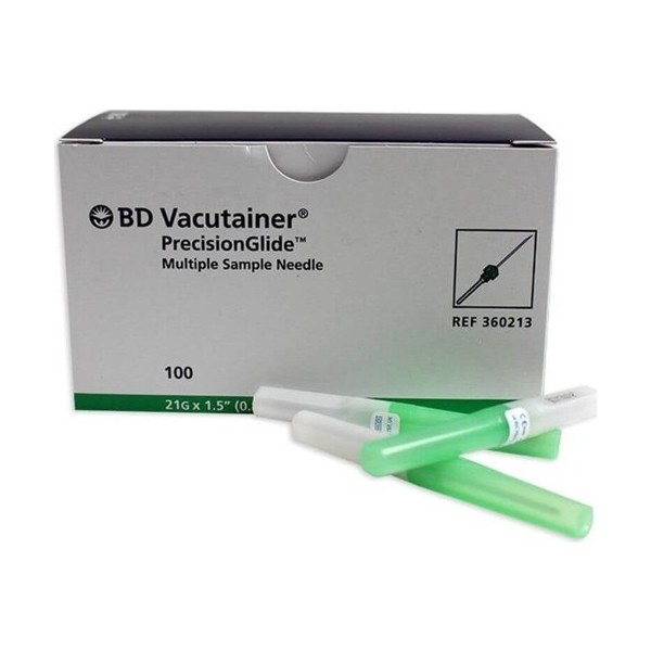 BD VACUTAİNER 21G*1.5 (0,8*38MM) YEŞİL KAN ALMA İĞNE UCU 100 ADET Diğer Fiyatı