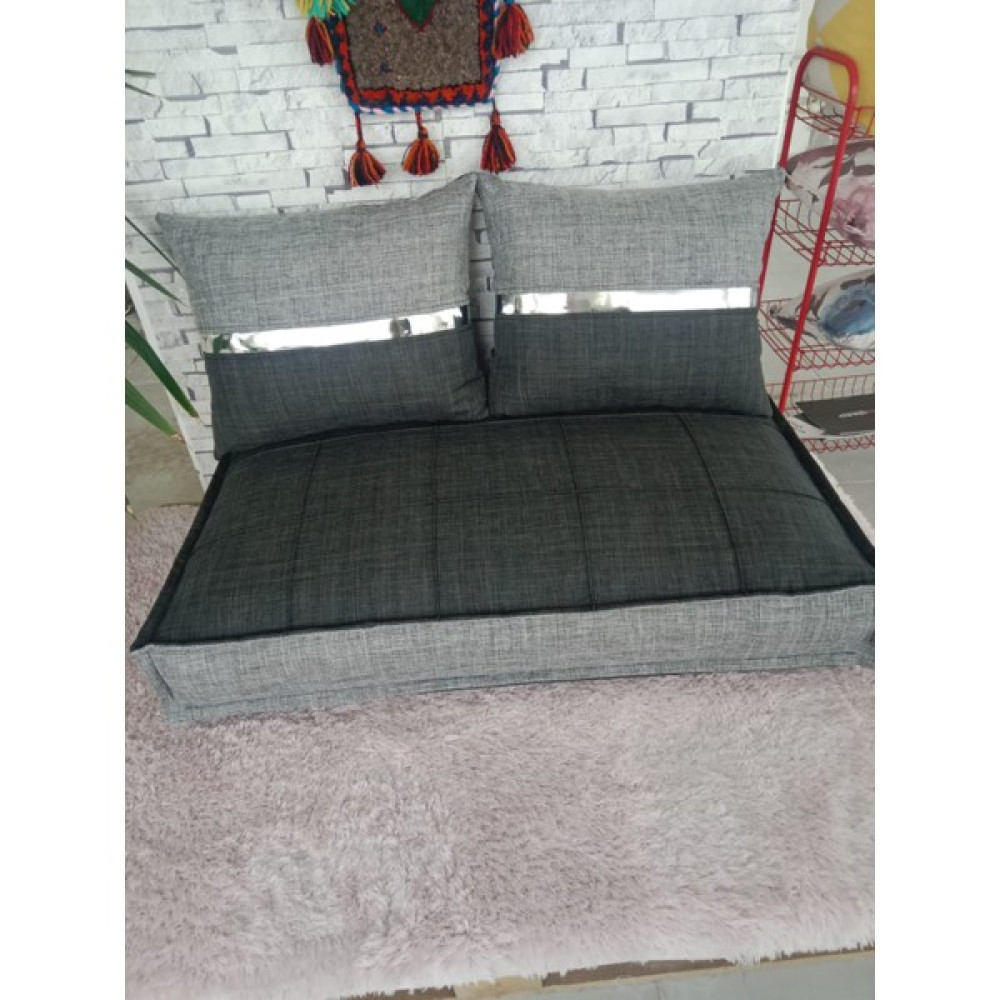 BDP Home Yer Minderi - 60 x 100 cm - Antrasit - Gri Salon & Oturma Odası Tekstili Fiyatı