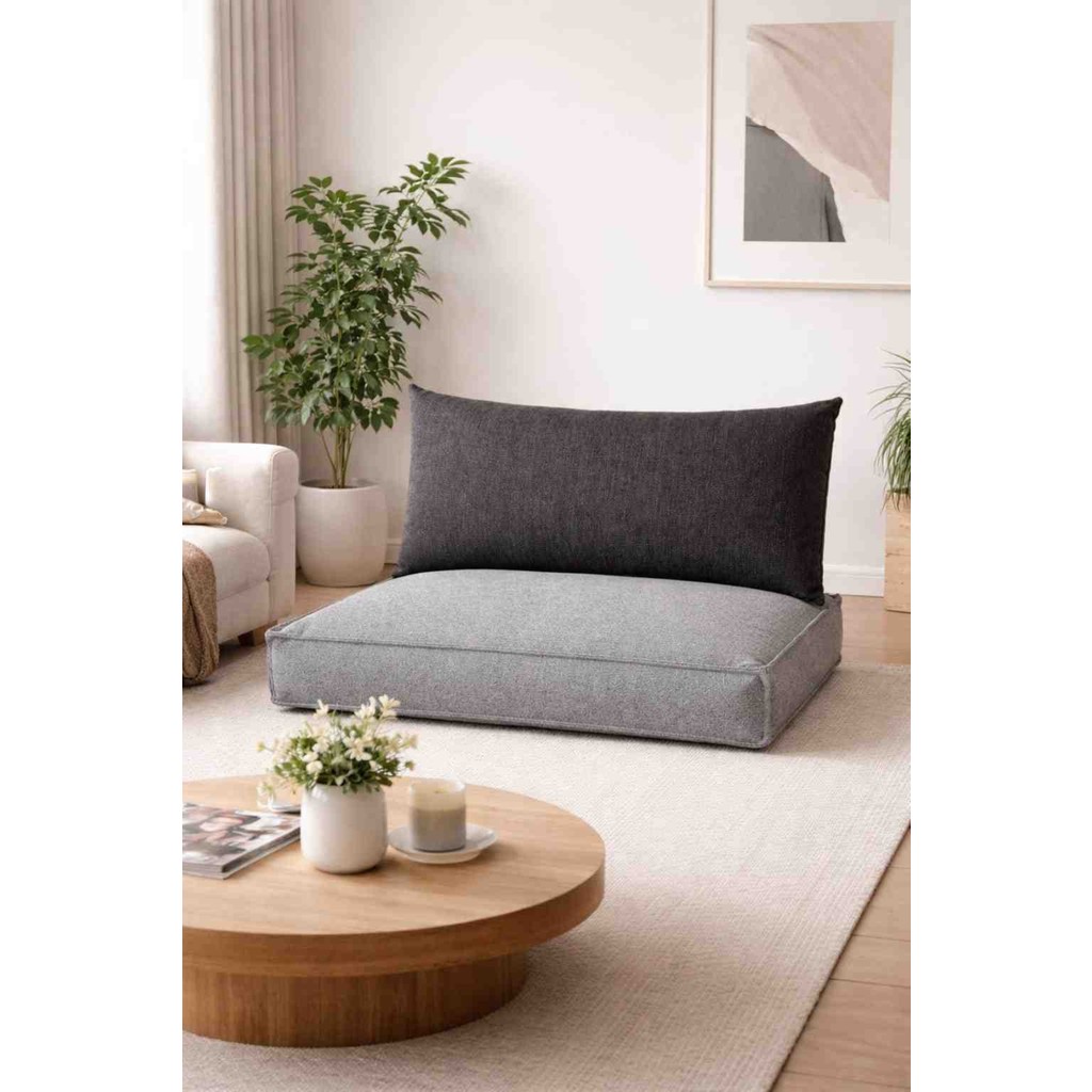 BDPHOME Yer Minderi - 100 x 60 cm - Antrasit - Gri Diğer Fiyatı