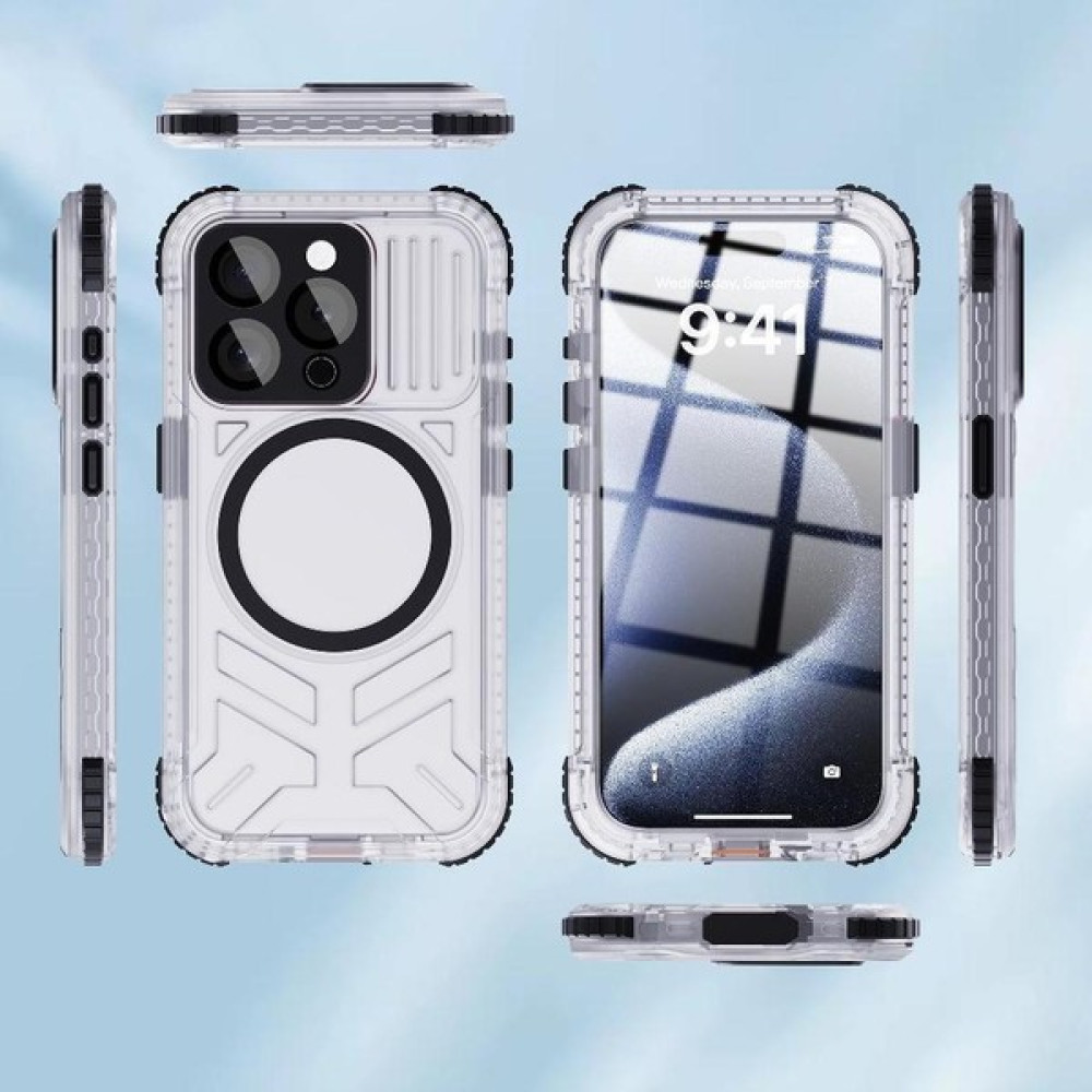 BDT Boutique Iphone 15 Pro Max Ekran Koruyucu IP68 Su Geçirmez Tam 12FT (Yurt Dışından) - Siyah Cep Telefonu Kılıfı Fiyatı