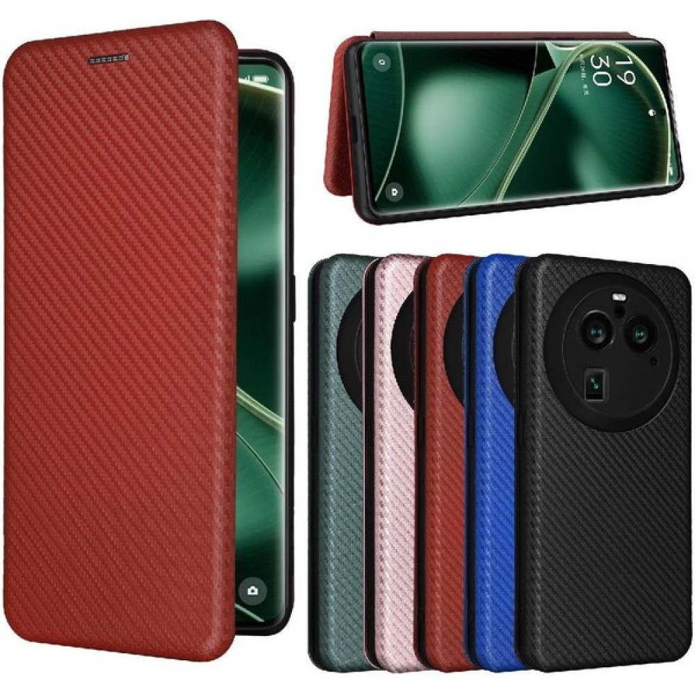 BDT Boutique Xiaomi Redmi Poco X6 Pro Manyetik Karbon Fiber Kart Ekleme Için Telefon Kılıfı (Yurt Dışından) - Kahverengi - 1 Cep Telefonu Kılıfı Fiyatı