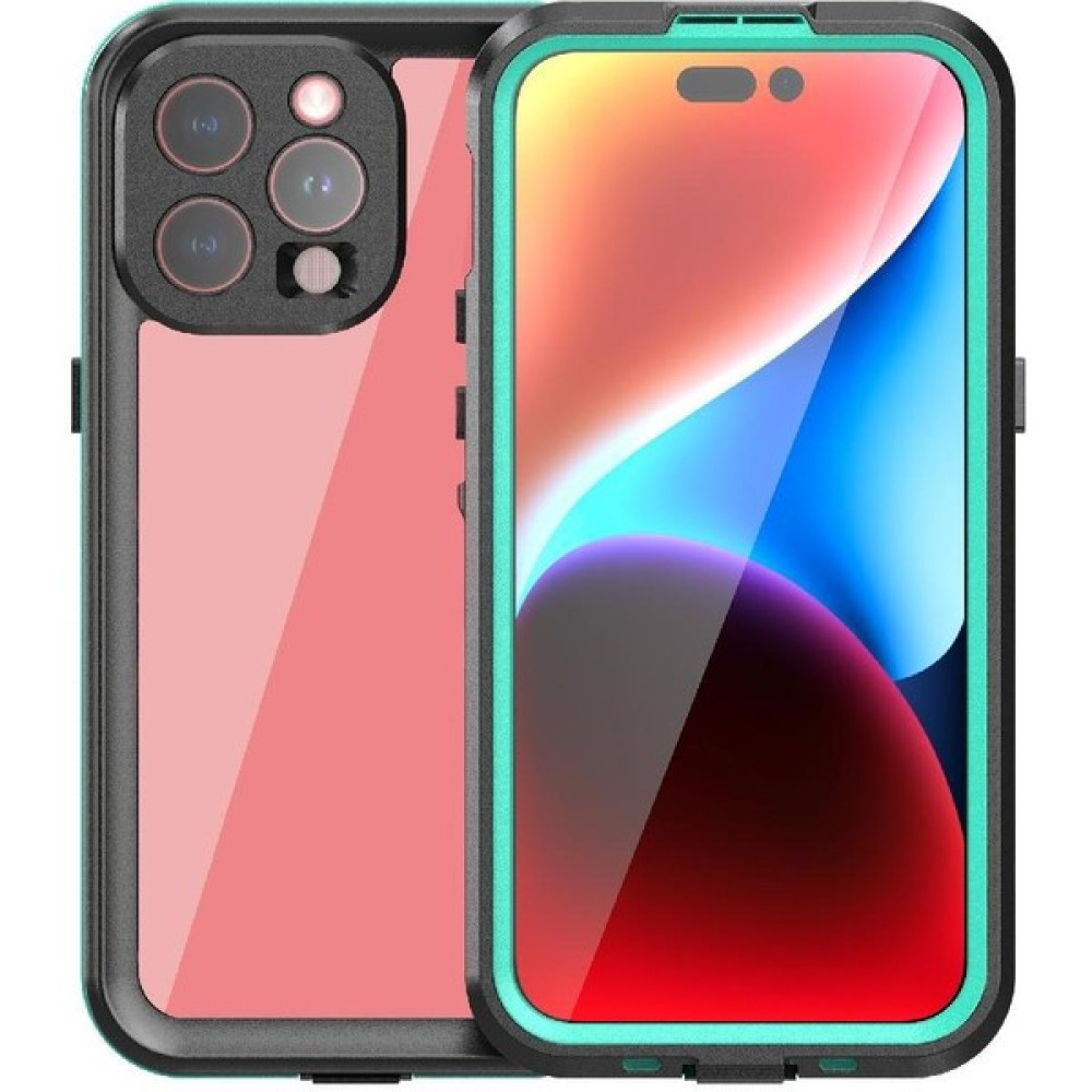 BDT Market - 9116 Iphone 15 Pro Max 12FT Askeri Darbeye Dayanıklı Ekran Koruyucu (Yurt Dışından) - Mavi Cep Telefonu Kılıfı Fiyatı