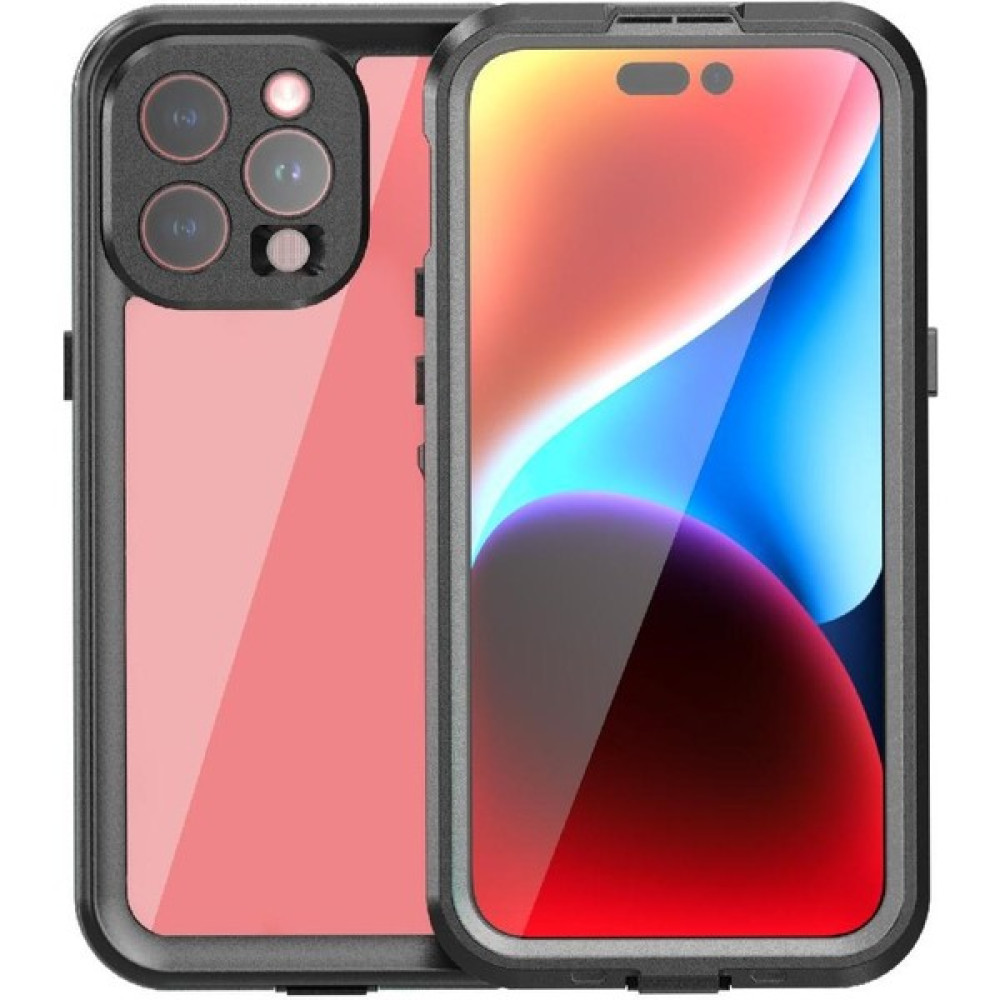 BDT Market - 9116 Iphone 15 Pro Max 12FT Askeri Darbeye Dayanıklı Ekran Koruyucu (Yurt Dışından) - Siyah Cep Telefonu Kılıfı Fiyatı
