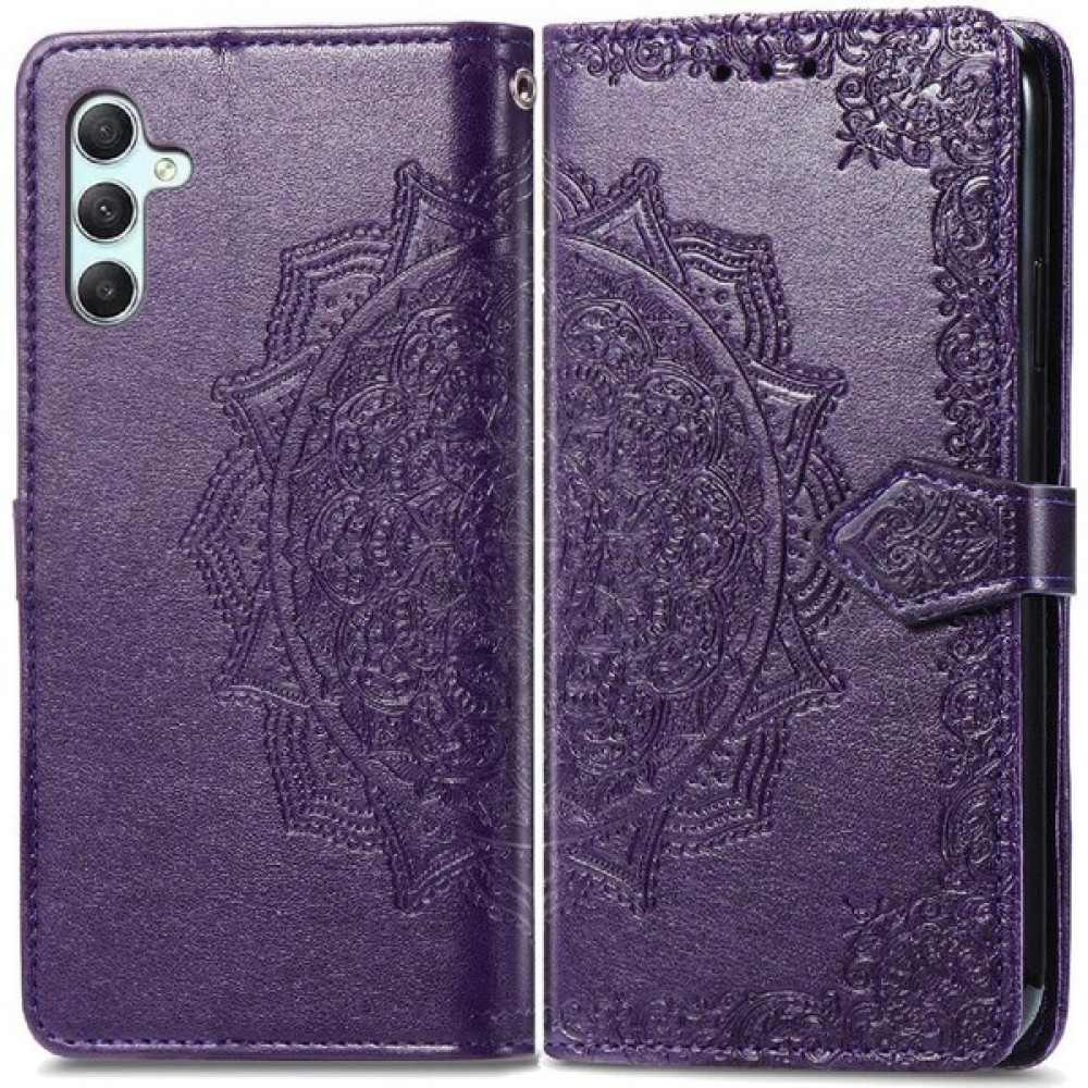 BDT Market - 9116 Samsung A34 5g Kılıf Için Kılıf Zarif Desen Darbeye Basit (Yurt Dışından) - Mor - Galaxy A34 5G Cep Telefonu Kılıfı Fiyatı