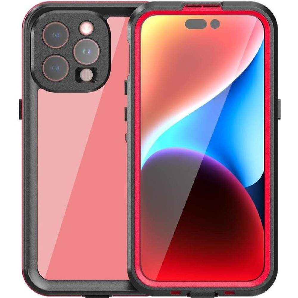 Bdt Shop Iphone 15 Pro Max 12FT Askeri Darbeye Dayanıklı Ekran Koruyucu Telefon Kılıfı (Yurt Dışından) - Kırmızı - 1 Cep Telefonu Kılıfı Fiyatı