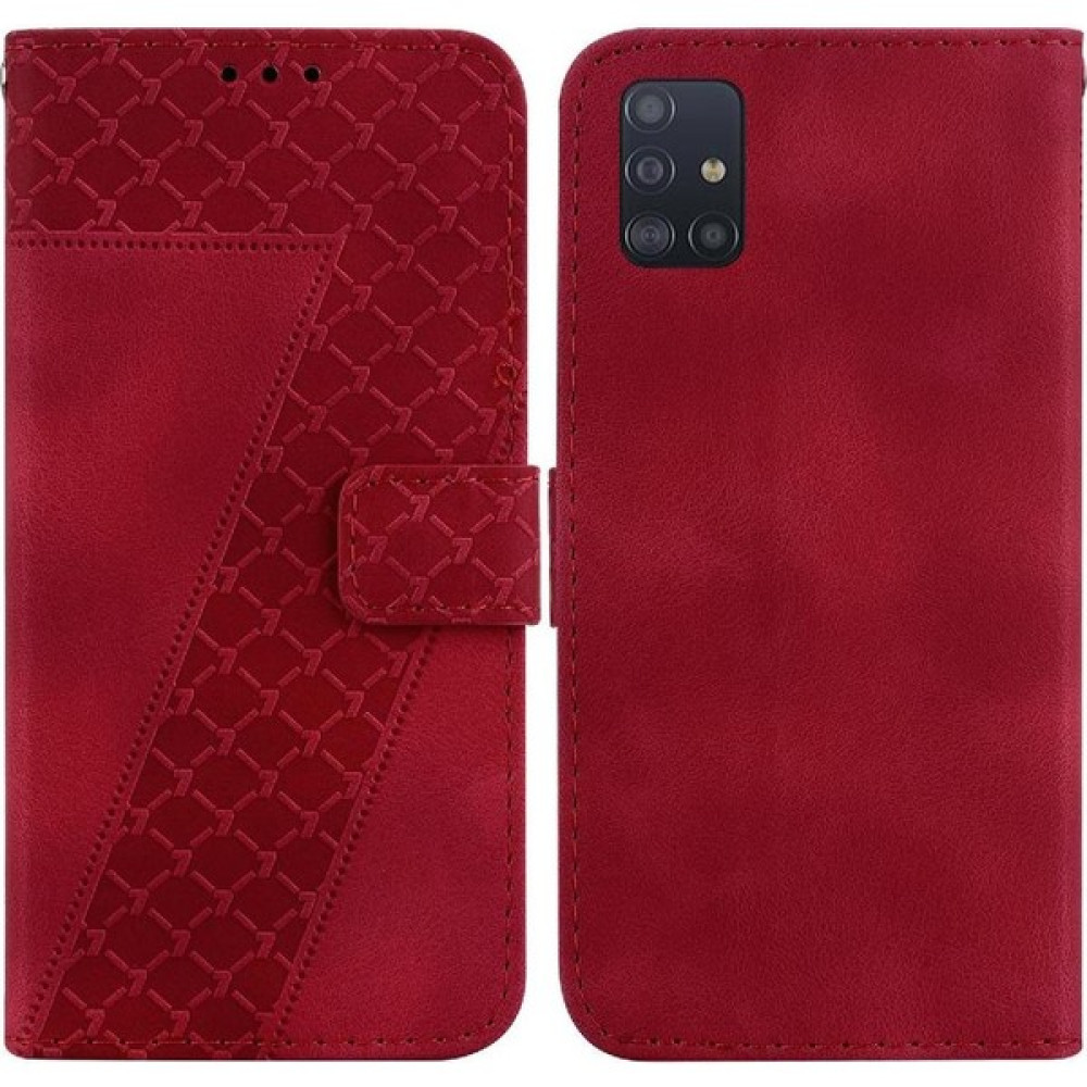 Bdt Shop Samsung Galaxy A71 5g Kart Yuvası Fonksiyonu Için Kabartmalı Desen Telefon Kılıfı (Yurt Dışından) - Kırmızı - 1 Cep Telefonu Kılıfı Fiyatı