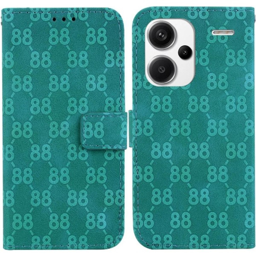 Bdt Shop Xiaomi Redmi Not 13 Pro Artı Pu Deri Kickstand Cüzdan 8 Telefon Kılıfı (Yurt Dışından) - Yeşil - 1 Cep Telefonu Kılıfı Fiyatı