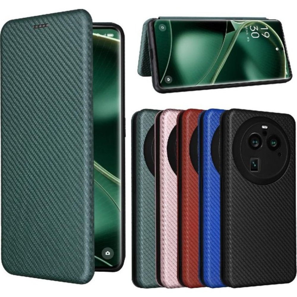 Bdt Shop Xiaomi Redmi Poco X6 Pro Manyetik Karbon Fiber Kart Ekleme Için Telefon Kılıfı (Yurt Dışından) - Yeşil - 1 Cep Telefonu Kılıfı Fiyatı