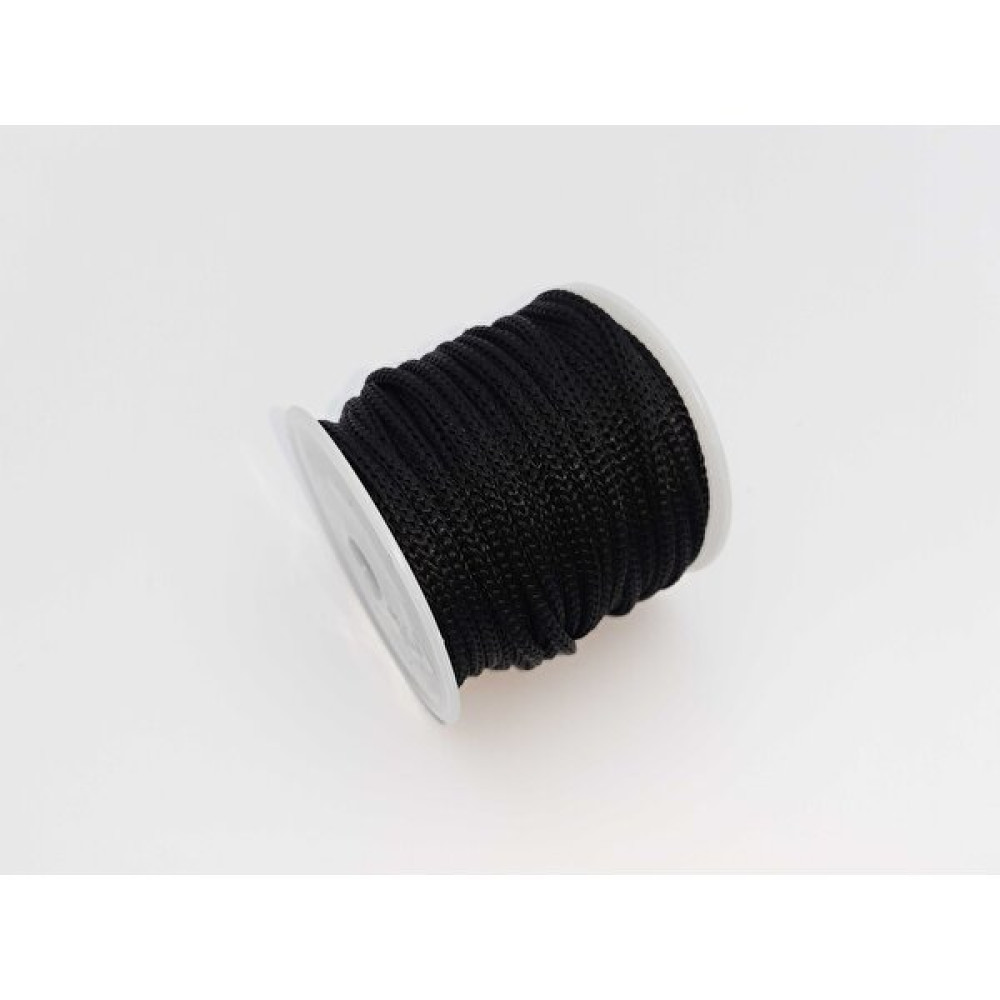 Be Beauty Siyah Renkte 3 mm Polyester Makrome , Ayakkabı Bağı, Bileklik Ipi (50 Mt) Oyun & Hobi Fiyatı
