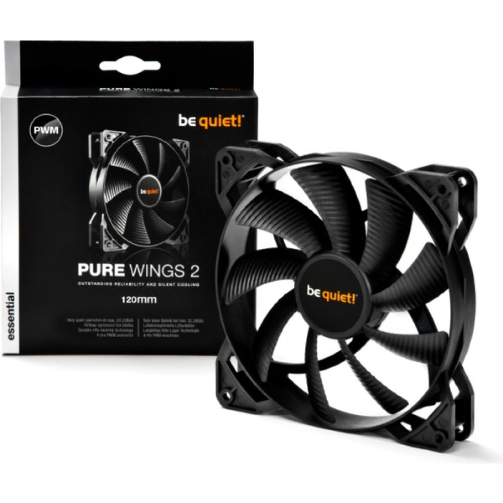 Be Quiet! BL039 Pure Wıngs 2 Pwm, 120 mm 4 Pin Kasa Tahliye Fanı Soğutucular Fiyatı