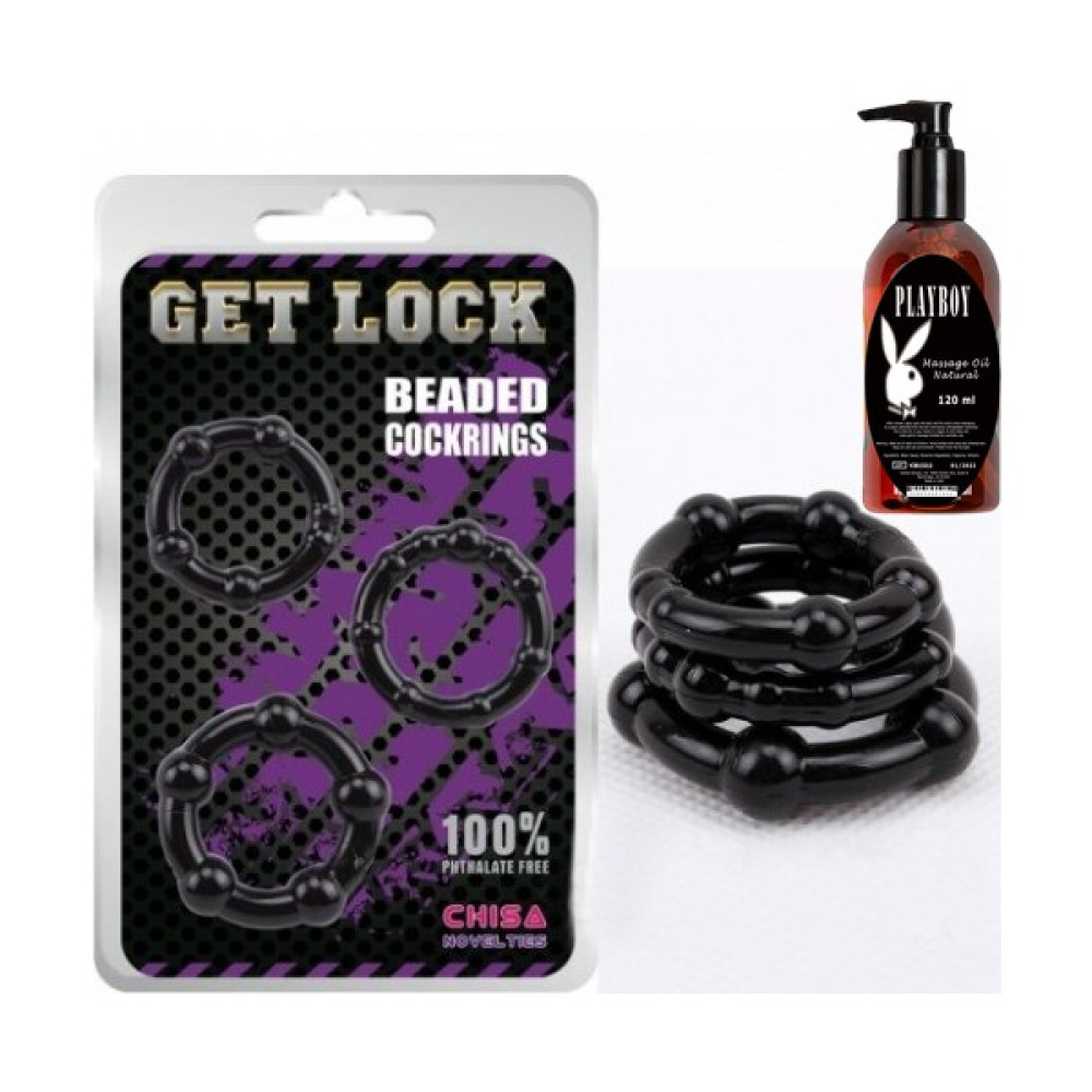 Beaded Cock Rings 3lü Penis Halkası ve Playboy Masaj Yağı Oto Boyaları Fiyatı