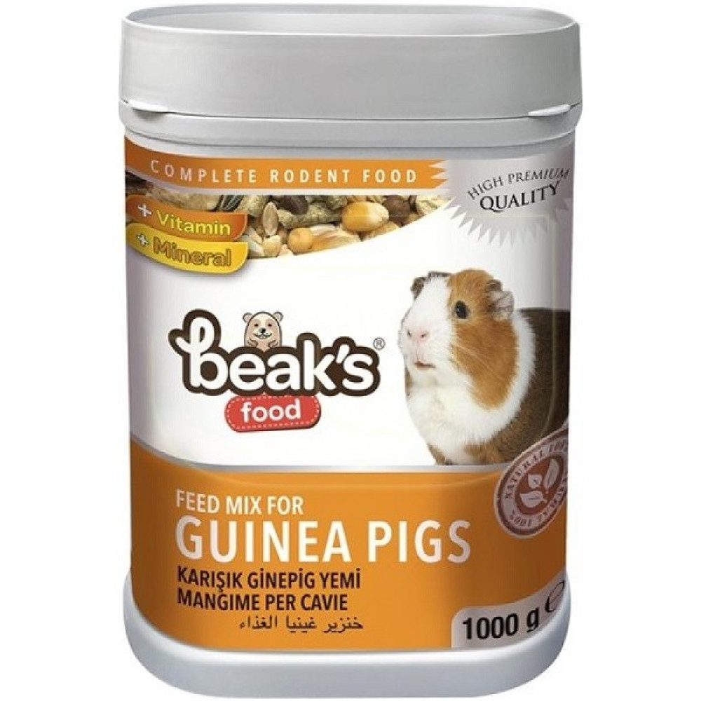 Beaks Karışık Gine Pig Yemi 1000 gr Evcil Hayvan Ürünleri Fiyatı