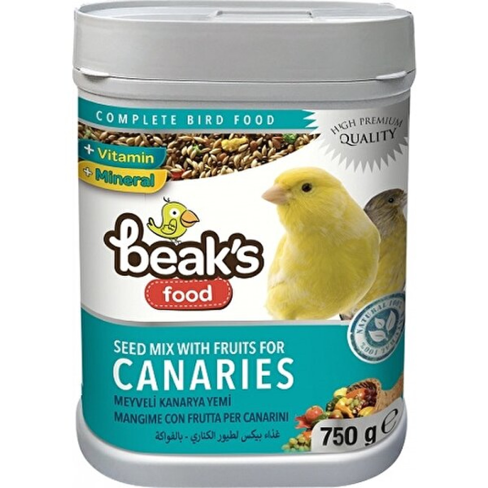 Beaks Meyveli Karışık Kanarya Yemi 750 Gr Evcil Hayvan Ürünleri Fiyatı