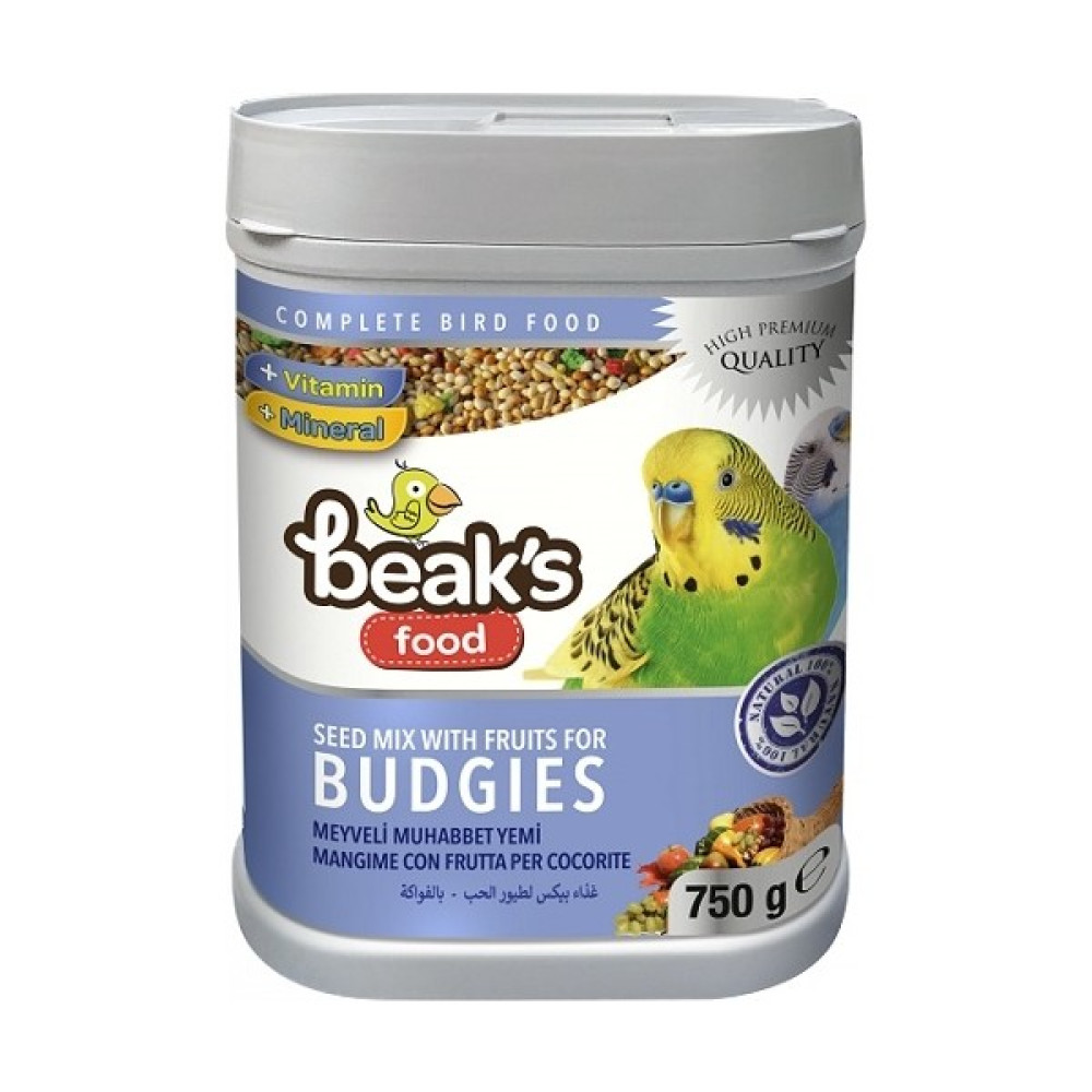 Beaks Meyveli Muhabbet Kuşu Yemi 750 gr Evcil Hayvan Ürünleri Fiyatı