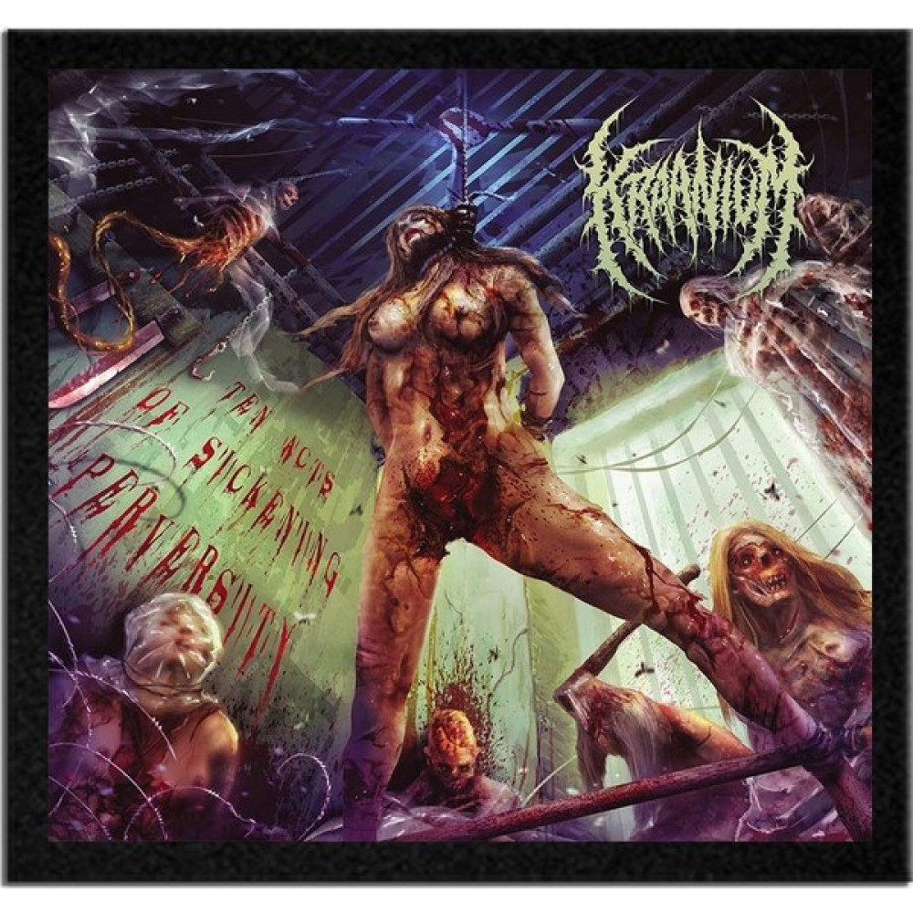 Beam Kraanium Ten Acts Of Sickening Perversity Albüm Arma Peç Patch Yama - Renkli - 10x10cm Oto Boyaları Fiyatı
