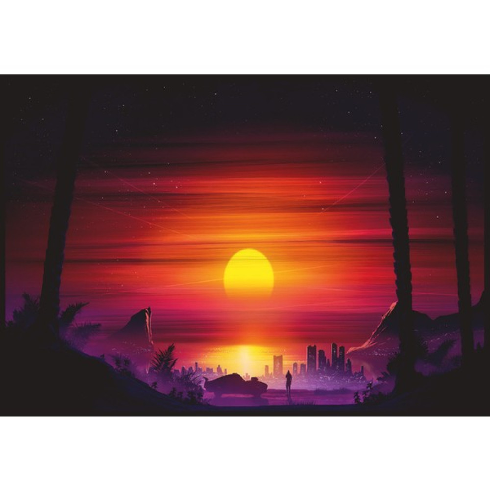 Beam Sunset Gaming Oyuncu Mouse Pad - Mavi Mouse Pad Fiyatı