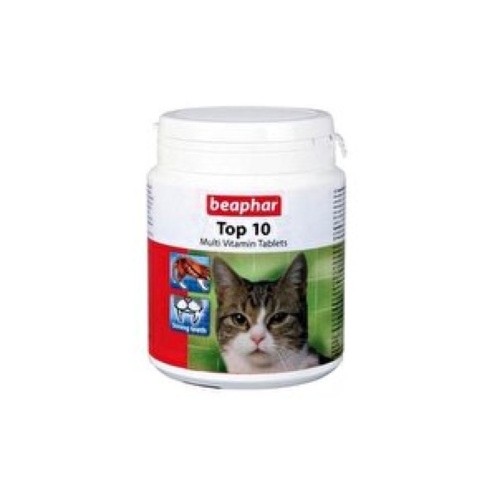 Beaphar Top 10 Kedi Multivitamin 180 Tablet Evcil Hayvan Ürünleri Fiyatı