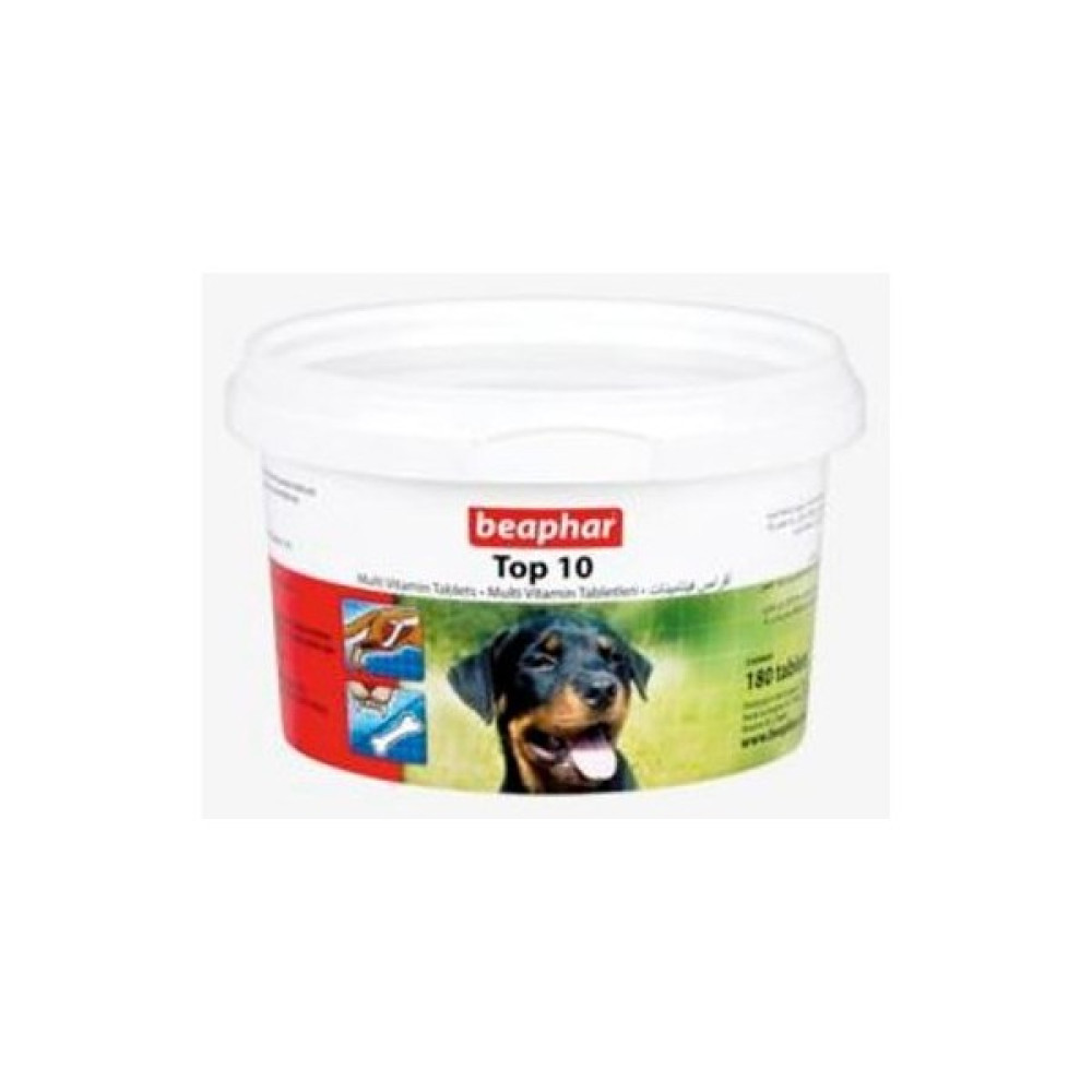 Beaphar Top 10 Köpek Multivitamin Tableti 180 Adet Evcil Hayvan Ürünleri Fiyatı