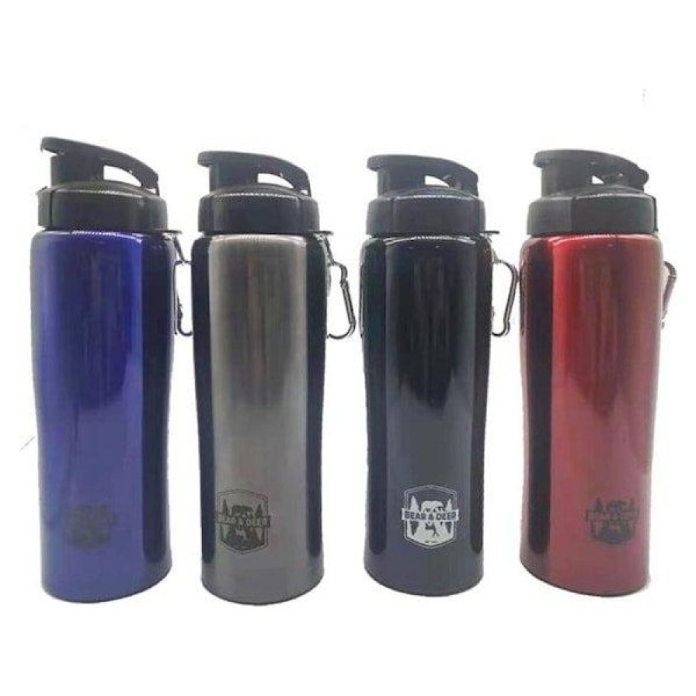 Bear & Deer B&d Matara Çelik Geniş Pipetli 750 ml / Bear & Deer Suluk Fiyatı