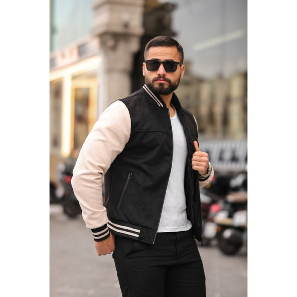 Bear Glam Erkek Kol Detaylı Süet Ceket Erkek Ceket Fiyatı