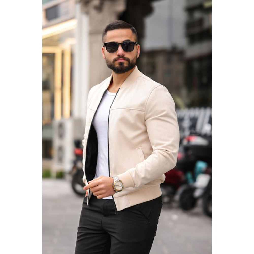 BearGlam Erkek Süet Kolej Ceket Bayan Mont Fiyatı