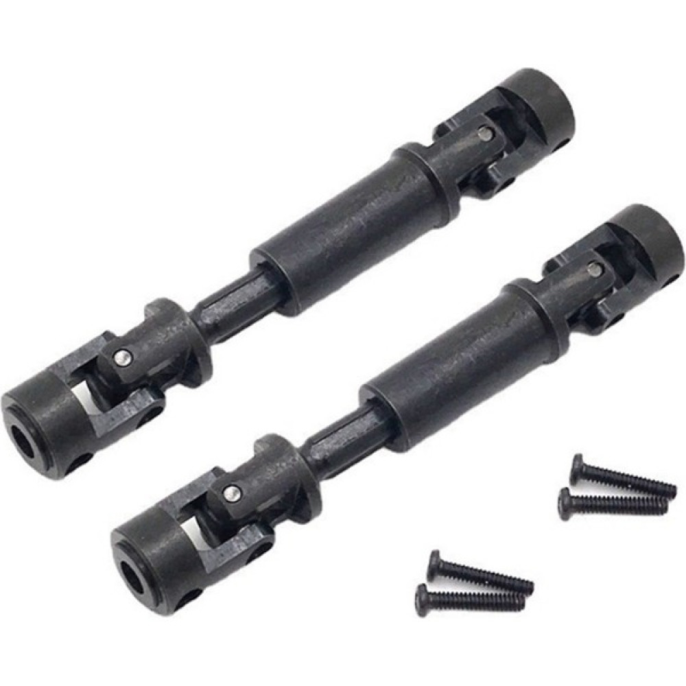Bearrt 2 Adet Metal Çelik Tahrik Mili Cvd 1/18 Fms Patriot Katana Rc Araba Yükseltme Parçaları, 1 (Yurt Dışından) - Siyah Oto Boyaları Fiyatı