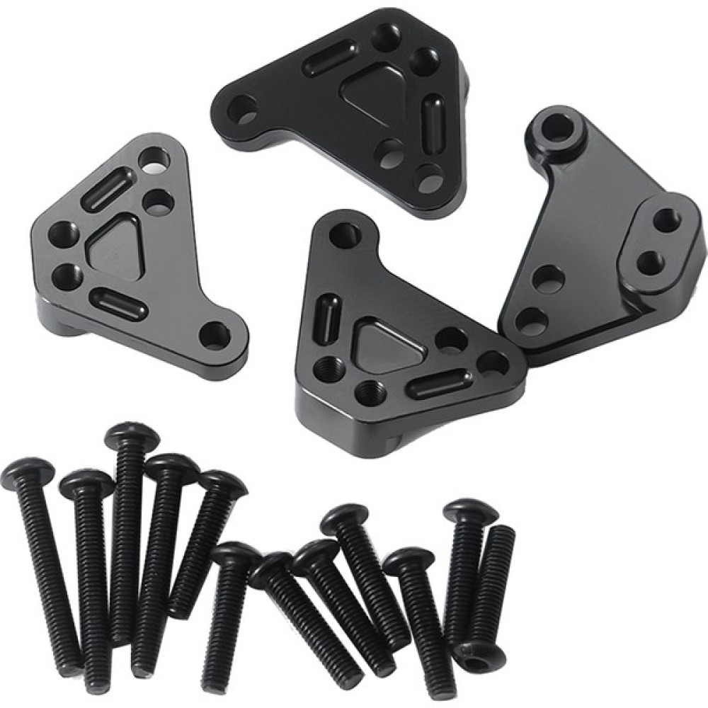 Bearrt 4 Adet Metal Şok Kuleleri Ön ve Arka Şoklar 1/10 Rc Paletli Widemaxx Için Montaj (Yurt Dışından) - Siyah Oto Boyaları Fiyatı