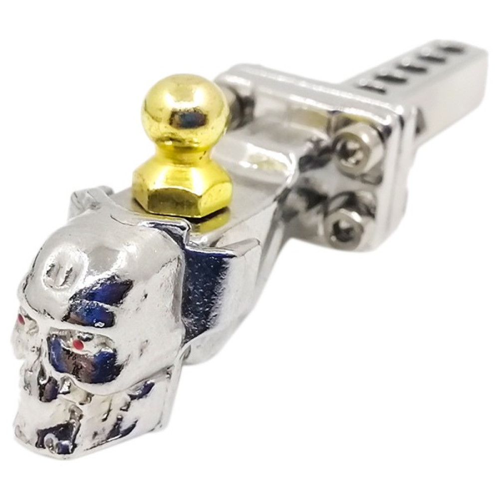 Bearrt Metal Kafatası Römork Kancası Metal Römork Askısı Dağı 1/10 Rc Paletli Trx4 SCX10 90046 Gümüş (Yurt Dışından) - Renkli Oto Boyaları Fiyatı