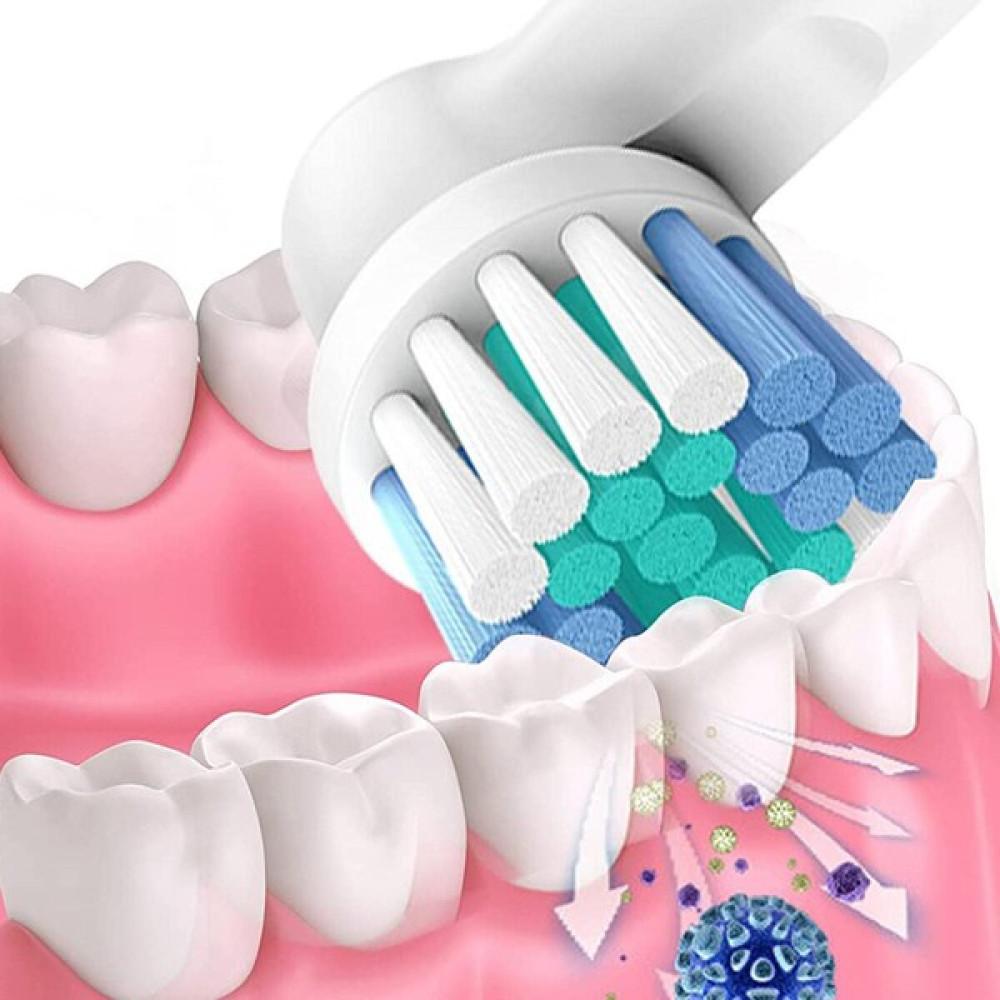 Beatitude Oral-B Uumlu Şarjlı ve Pilli Diş Fırçası Uyumlu Yedek Başlık 4 Adet Diş Temizliği Seti Şarjlı Diş Fırçası ve Aksesuarları Fiyatı