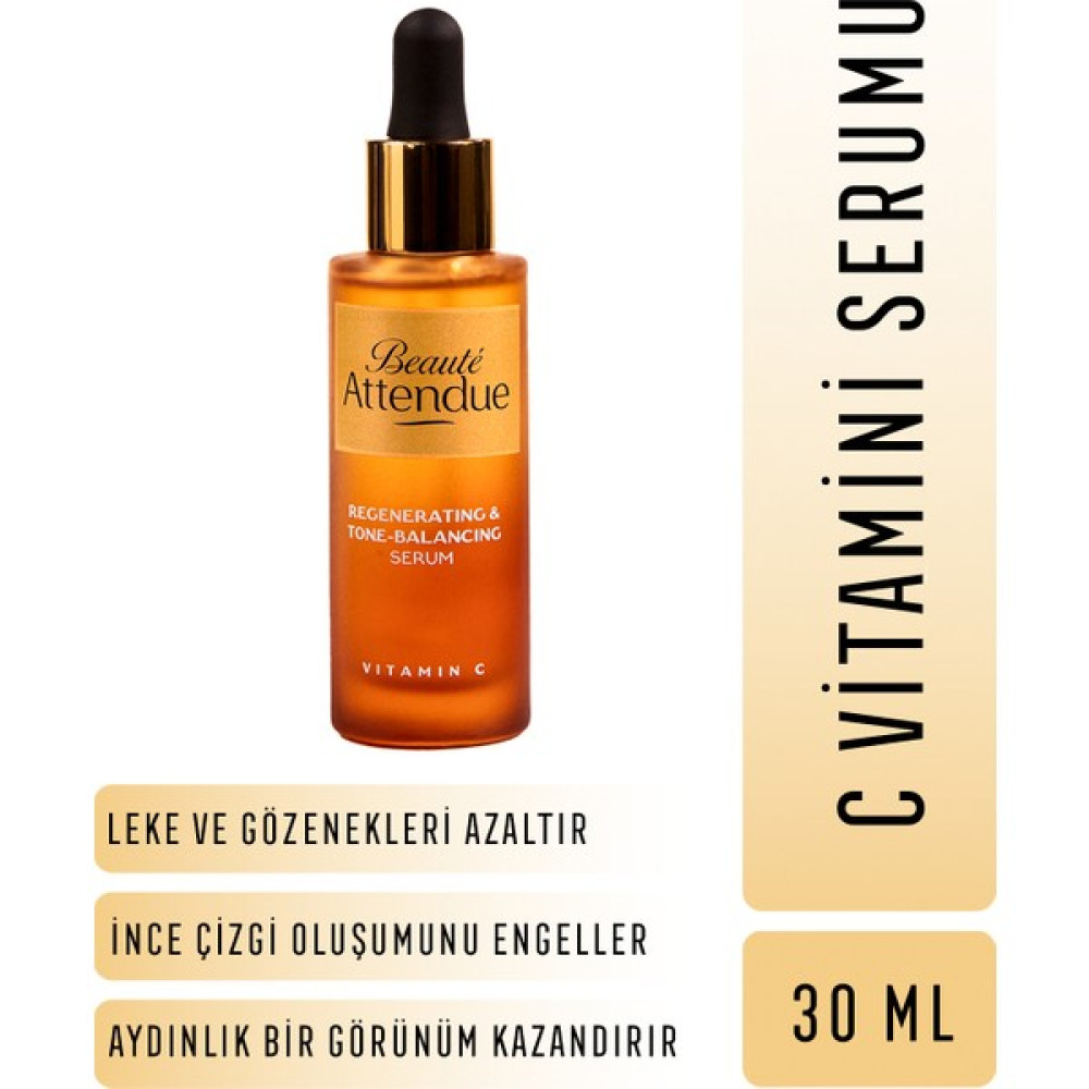Beaute Attendue C Vitamini Serumu 30 ml - cilt bakım serumu Anti-Aging / Yaşlanma Karşıtı Fiyatı