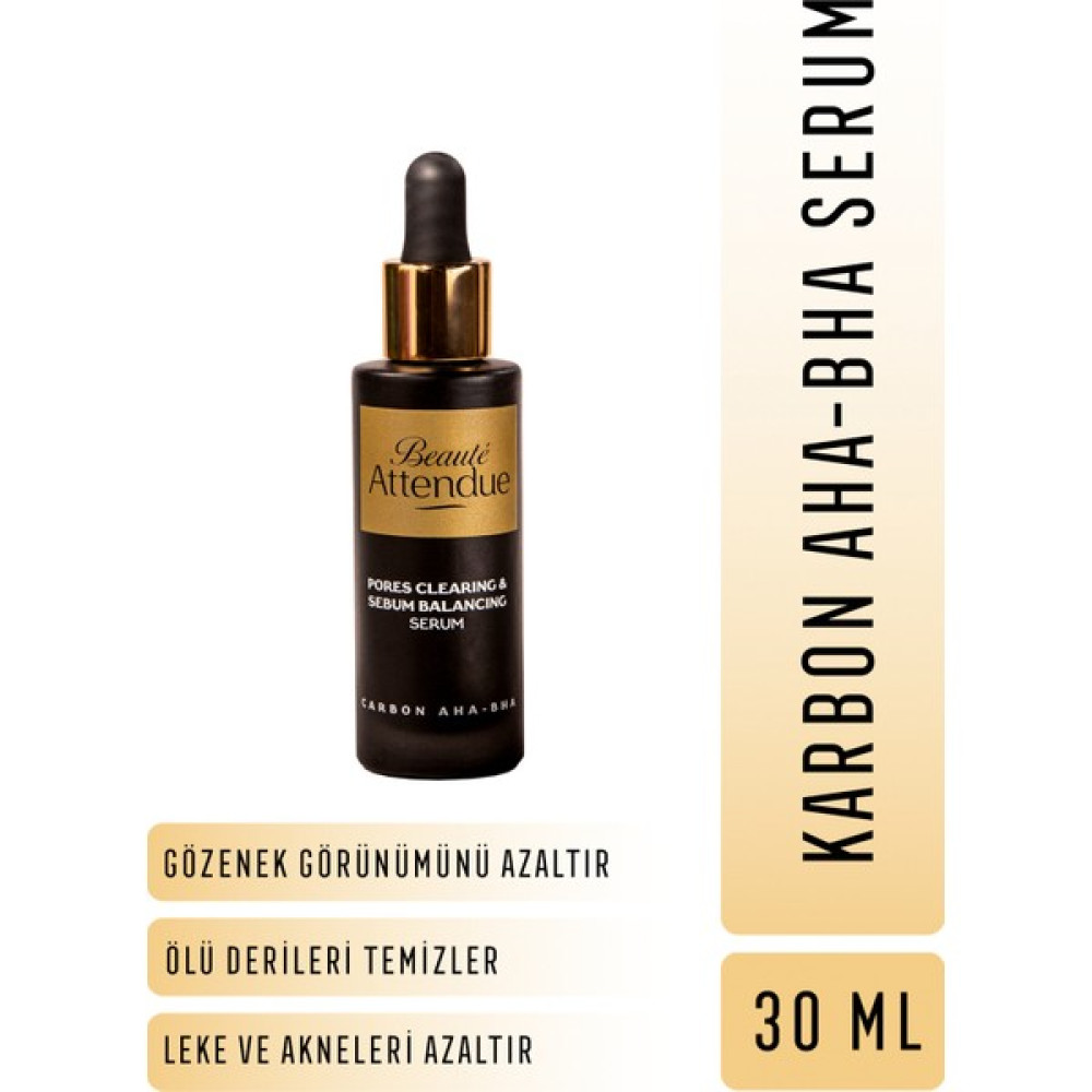 Beaute Attendue Karbon Aha-Bha Serum 30 ml - KARBON AHA BHA SERUM Anti-Aging / Yaşlanma Karşıtı Fiyatı